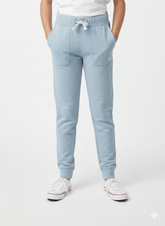 Kids' Everyday Comfort Fleece Joggers Trouser - Light Blue - Smgarment's